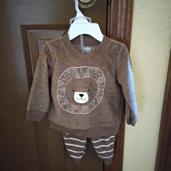 Carter's Child of mine 2-Piece Baby Winter Set 6 - 9M | Cozy Outfit - Picture 1 of 4